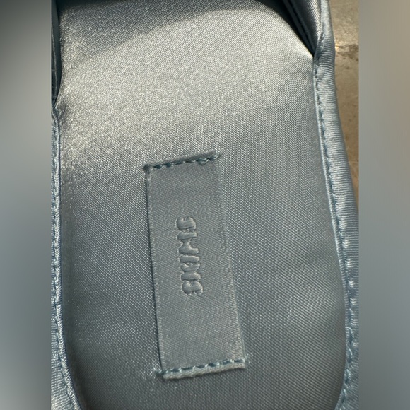 Skims Women's Blue Satin Slipper - Picture 4 of 7